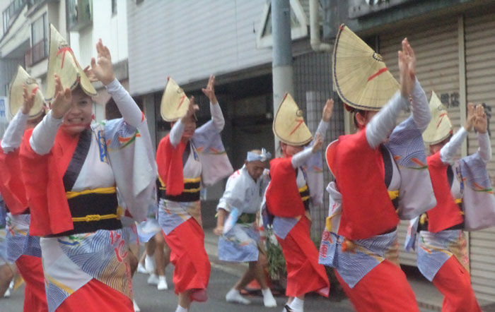 Photo de danseuses japonaises